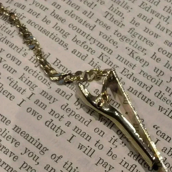 Vintage goldtone sweater clips - Picture 4 of 9